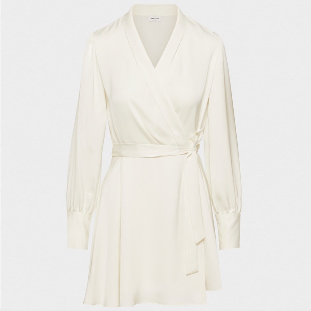 Aritzia Babaton Hyde Satin Mini Dress